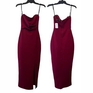Windsor Burgundy Dress - New